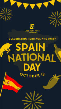 Celebrating Spanish Heritage and Unity Instagram story Image Preview