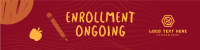 Enrollment Ongoing LinkedIn Banner Design