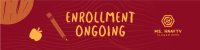 Enrollment Ongoing LinkedIn Banner Image Preview