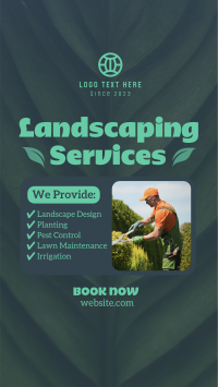 Landscaping Services List Instagram Reel Preview