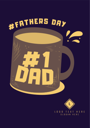 Father's Day Coffee Flyer Image Preview