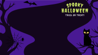 Spooky Halloween Zoom Background Image Preview