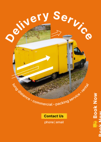 Trucking Delivery Poster Image Preview