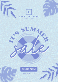 Summertime Sale Flyer Design