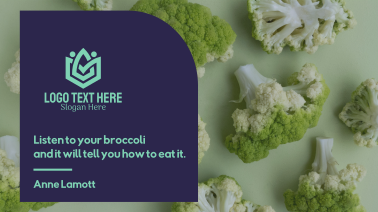 Healthy Food Broccoli Facebook event cover