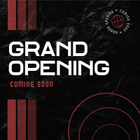 Abstract Shapes Grand Opening Instagram post Image Preview