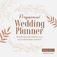 Wedding Planner Services Linkedin Post Design