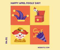 Tiled April Fools Facebook post Image Preview