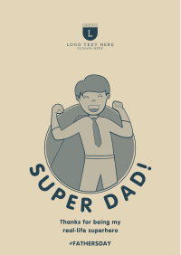 Super Dad Flyer Image Preview
