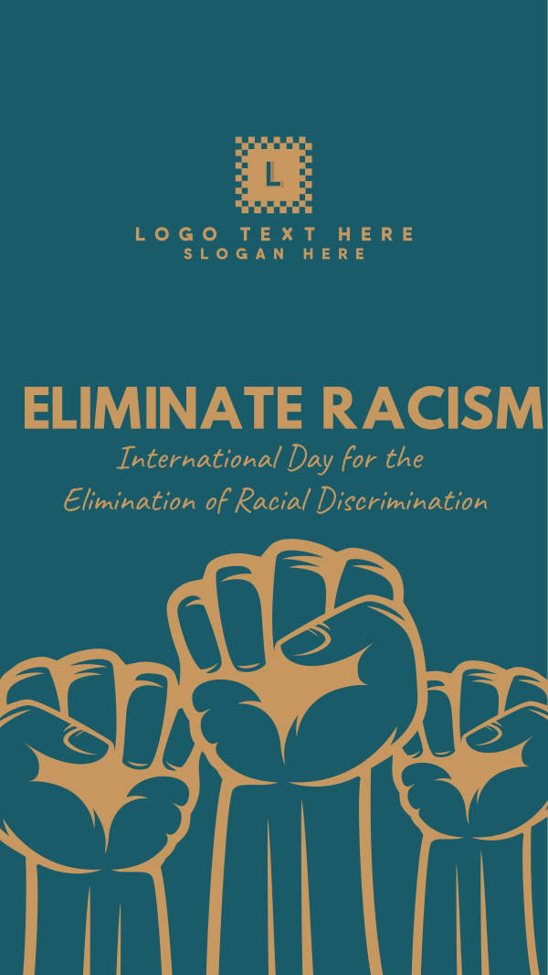 International Day for the Elimination of Racial Discrimination Facebook Story Design Image Preview