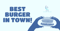 B1T1 Burgers Facebook Ad Design