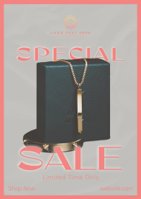 Jewelry Editorial Sale Poster Image Preview