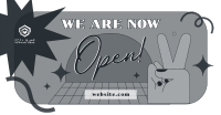 We Are Now Open Facebook Ad Image Preview