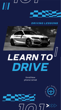 Your Driving School Facebook Story Design