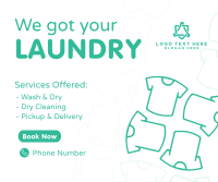 We Got Your Laundry Facebook post Image Preview