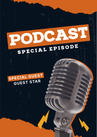Special Podcast Episode Poster Design