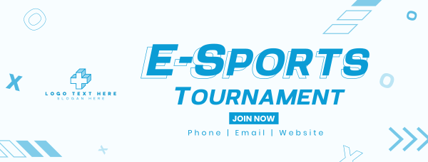 E-Sports Tournament Facebook Cover Design Image Preview