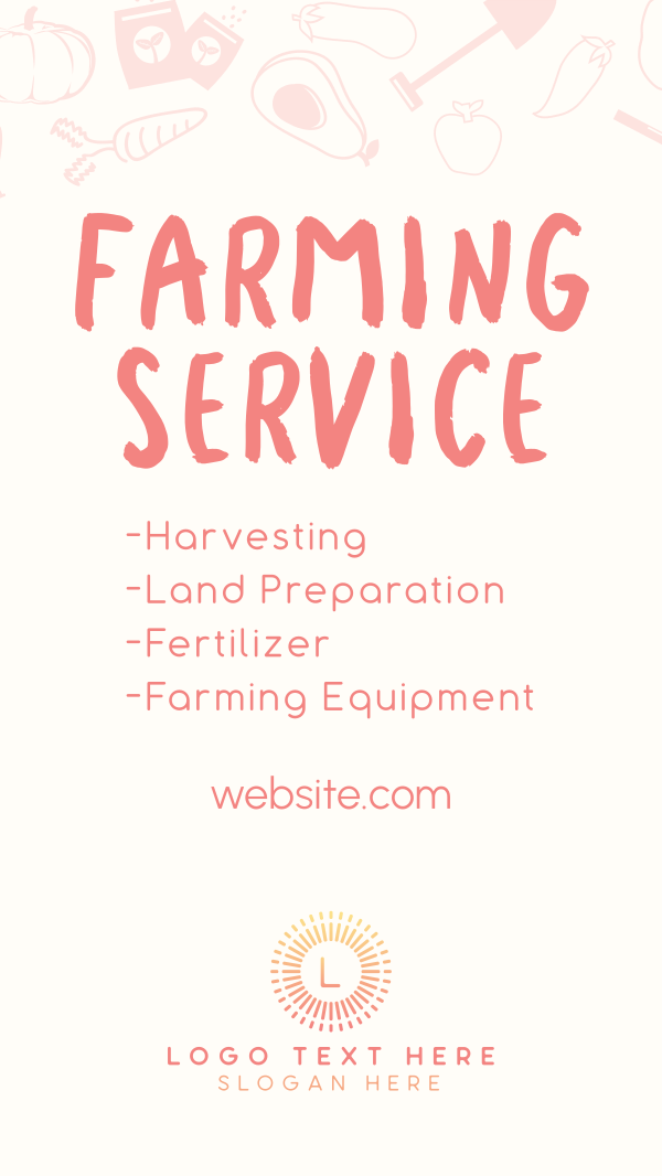 Farm Services Instagram Story Design Image Preview