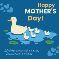 Mother Duck Instagram Post Design