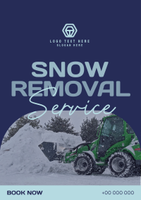Snow Remover Service Flyer Image Preview