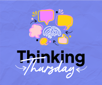 Simple Quirky Thinking Thursday Facebook post Image Preview