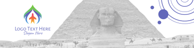 Ancient Pyramid LinkedIn banner Image Preview