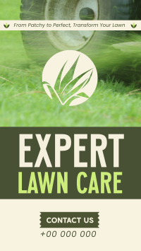 Minimalist Lawn Care Experts Instagram Reel Preview