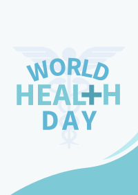 Simple Health Day Poster Design