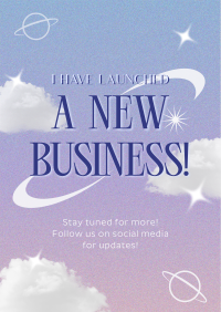 Startup Business Launch Poster Image Preview