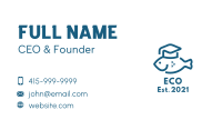 Blue Fish College  Business Card Image Preview