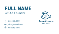 Blue Fish College  Business Card Image Preview