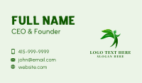 Leaf Nature Fairy Business Card Image Preview