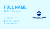 Blue Eye Optometry Business Card Image Preview