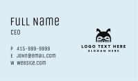 Cute Black Hamster Business Card Image Preview