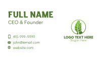 Eco Green Real Estate Business Card Image Preview