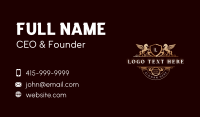 Luxury Royal Horse Crest Business Card Image Preview