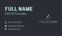 Quill Author Writer Publisher Business Card Image Preview