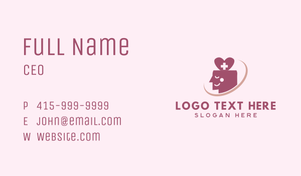 Mental Health Therapy Business Card Design Image Preview