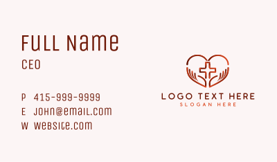 Medical Heart Care Business Card Image Preview