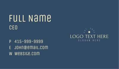 Elegant Minimalist Logo Business Card Image Preview
