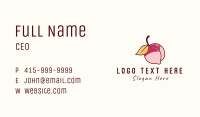 Peach Bikini Butt Business Card Image Preview