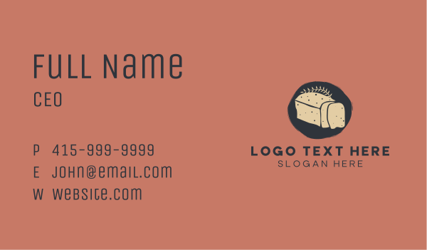 Bread Loaf Bakery Business Card Design Image Preview