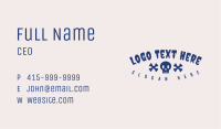 Urban Horror Skull Business Card Image Preview