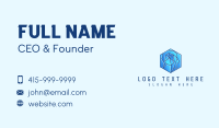 Tech AI Head Business Card Preview