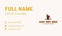Child Pencil Bookstore Business Card Image Preview