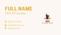 Child Pencil Bookstore Business Card Image Preview
