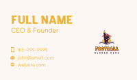 Child Pencil Bookstore Business Card Image Preview