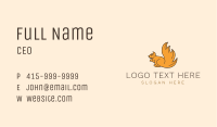 Bushy Tail Squirrel Business Card Image Preview