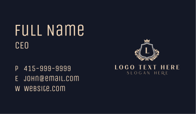 Fashion Royalty Boutique  Business Card Image Preview