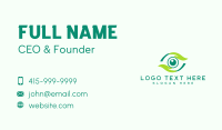 Security Eye Lens Business Card Design